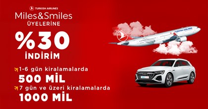 Aracınızı AVEC'ten Kirayın, Hem İndirim Hem Mil Kazanın.